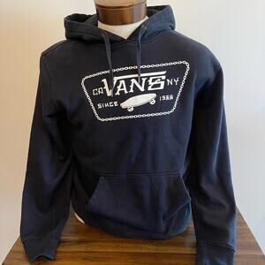 Vans Black Hoodie Size Small